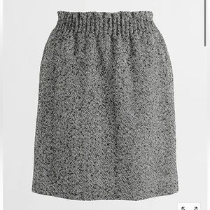 HERRINGBONE SIDEWALK MINI SKIRT NWT